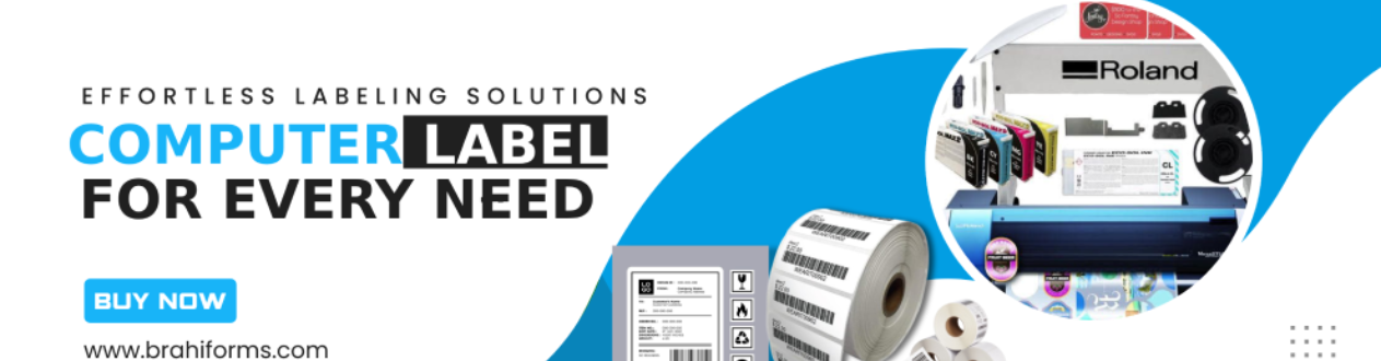 Printed barcode label